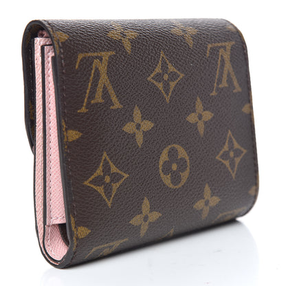 Louis Vuitton Monogram Ariane Compact Wallet Rose Ballerine 3 of 7
