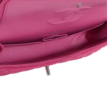 Chanel Iridescent Caviar Quilted Medium Double Flap Pink 5 of 9