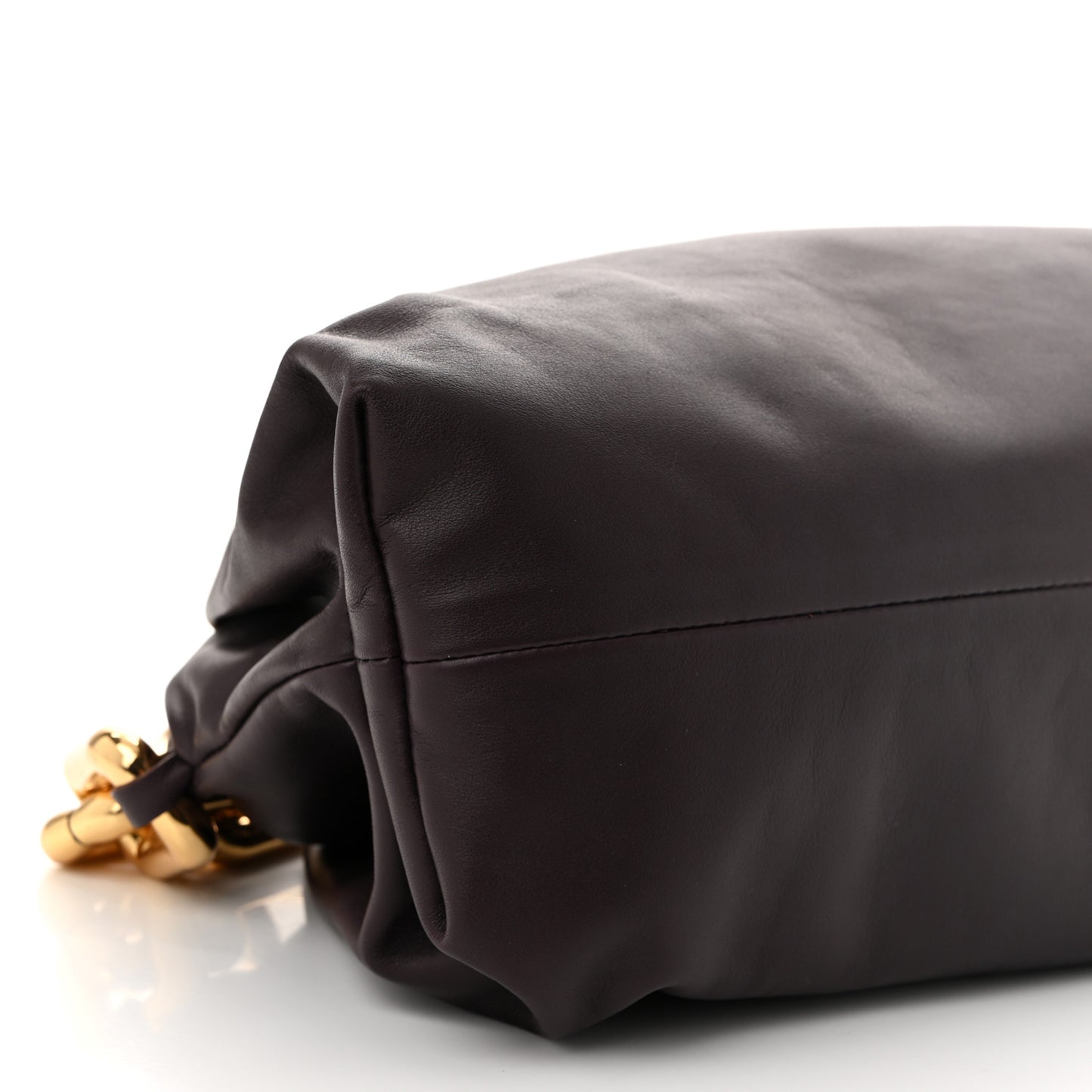 Calfskin The Pouch Chain Grape