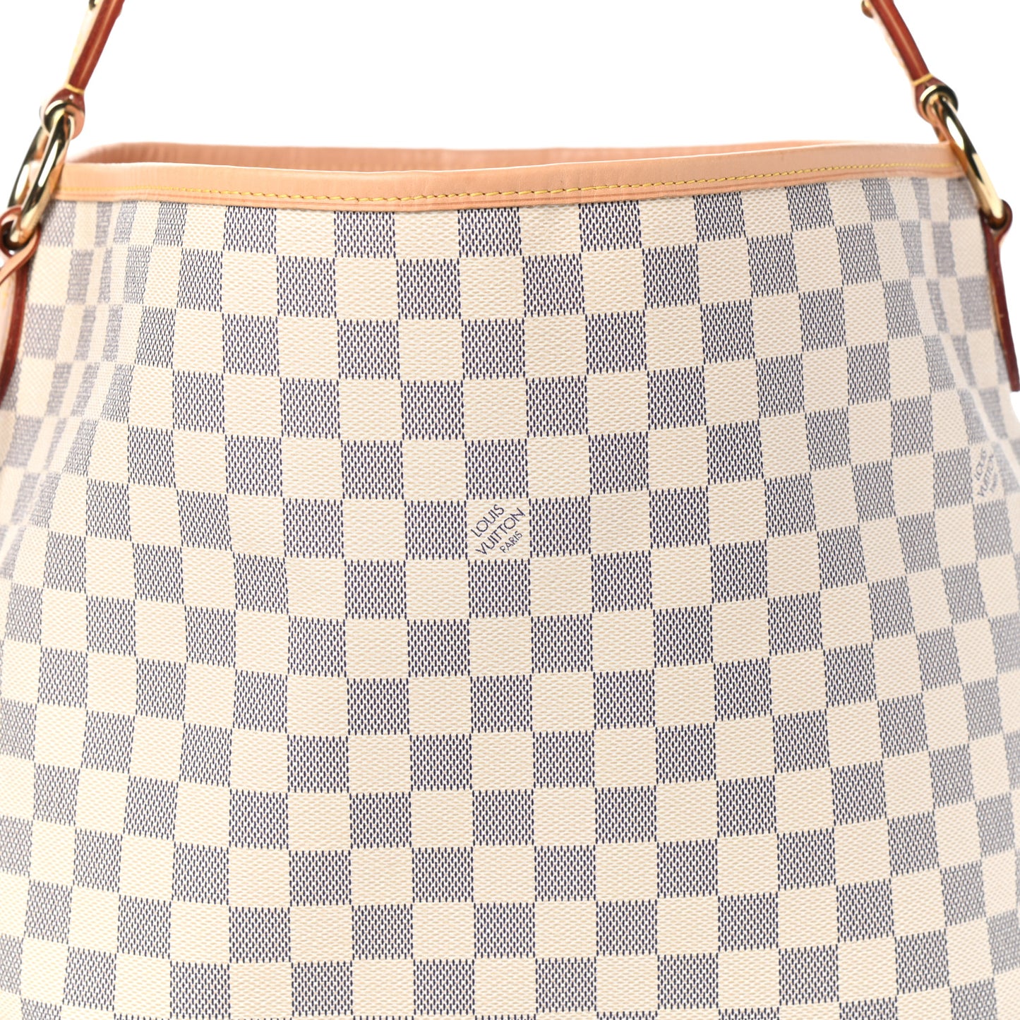 Damier Azur Delightful MM Rose Ballerine