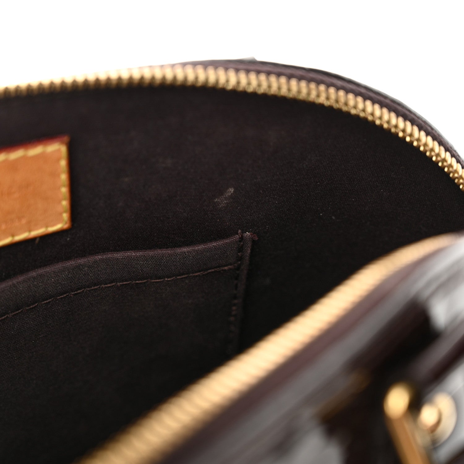 Louis Vuitton Vernis Alma BB Amarante 11 of 13