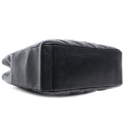 Chanel Caviar Petit Shopping Tote PST Black 4 of 9