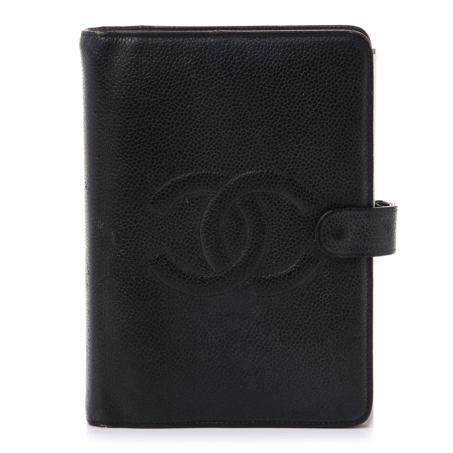 Caviar Timeless CC Ring Agenda Planner Black