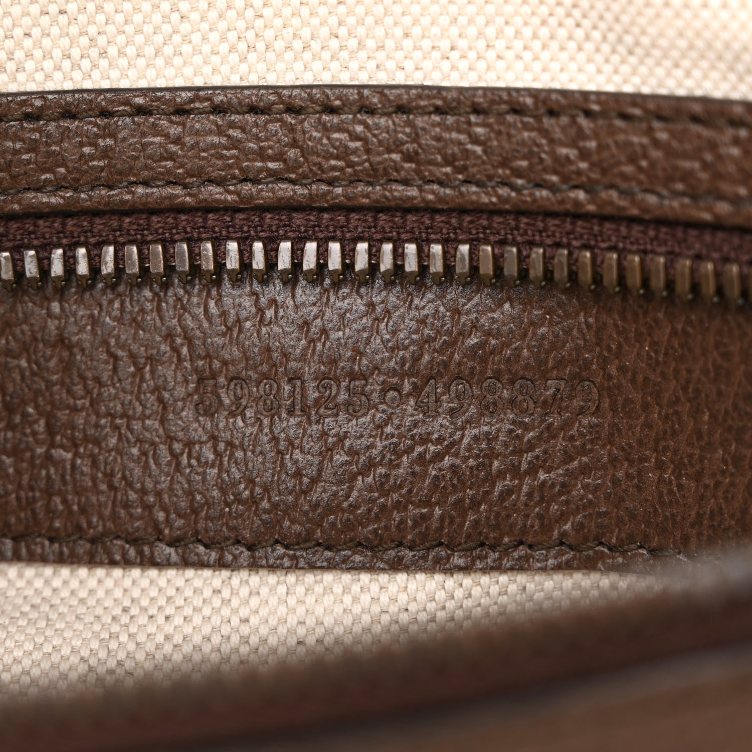 Gucci GG Supreme Monogram Web Small Ophidia Half Moon Hobo Brown 7 of 10