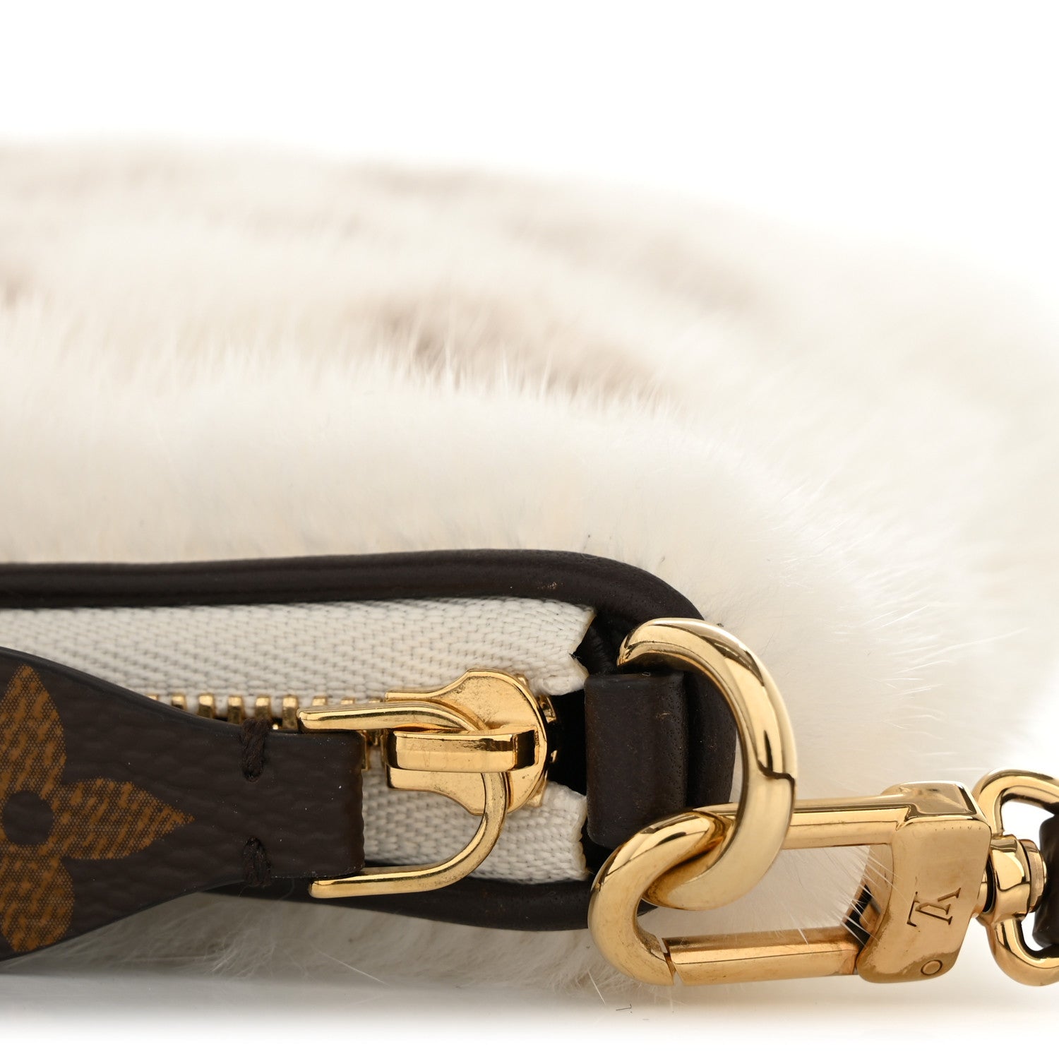 Louis Vuitton Monogram Mink Neo Pochette Milla Vision White 10 of 10