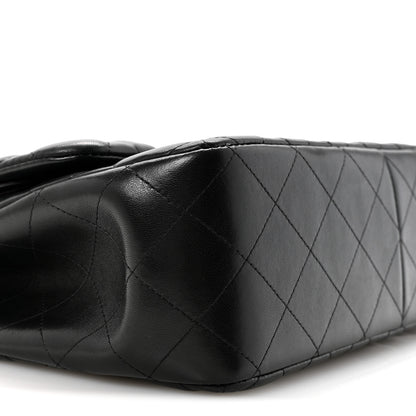 Chanel Lambskin Quilted Jumbo Double Flap Black 9 of 12