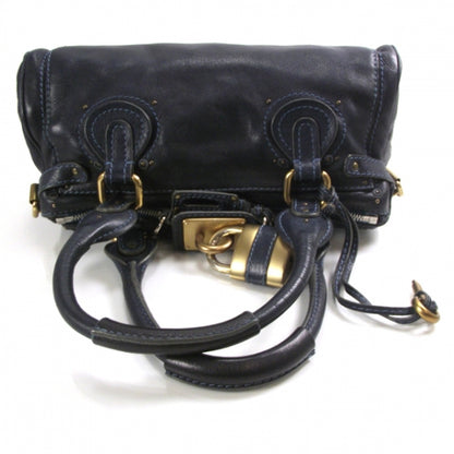 Chloe Leather Paddington Satchel Blue Nuit 6 of 16
