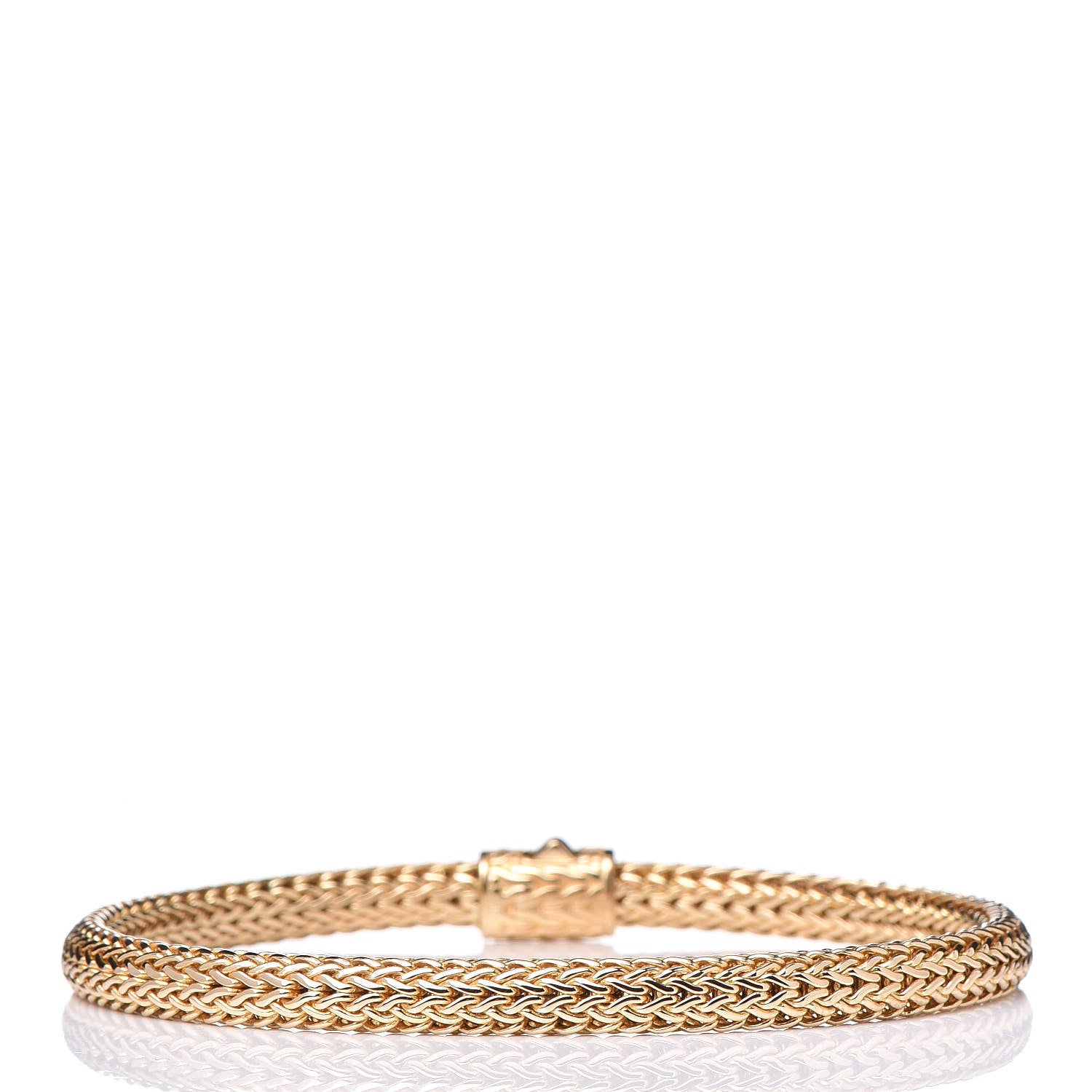 John Hardy 18K Yellow Gold 5mm Classic Chain Bracelet 4 of 5