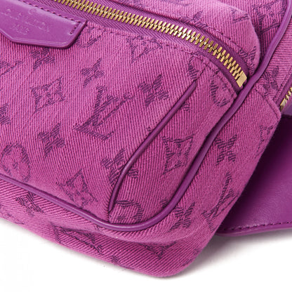 Louis Vuitton Denim Monogram Outdoor Bumbag Purple 4 of 7