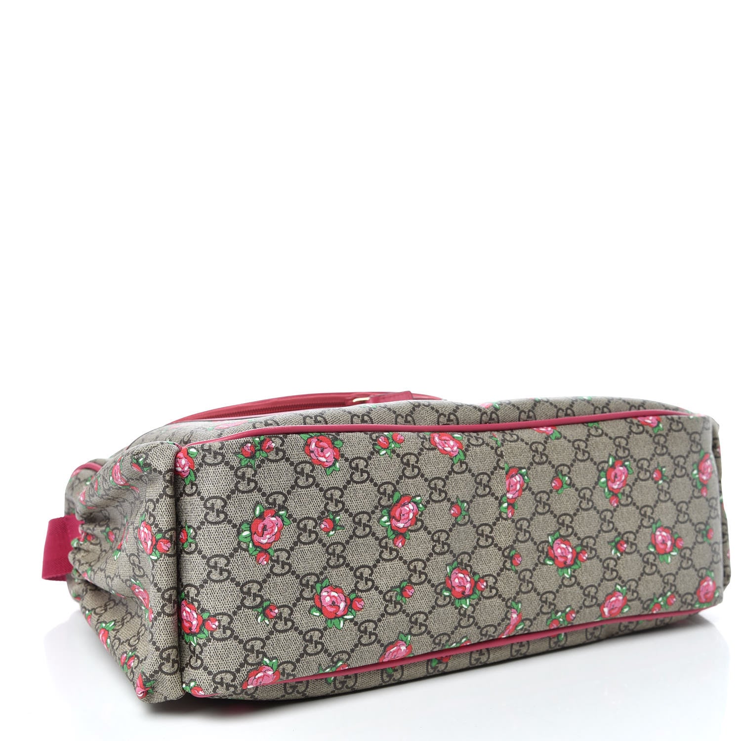 Gucci GG Supreme Monogram Rose Bud Diaper Bag Pink 4 of 11
