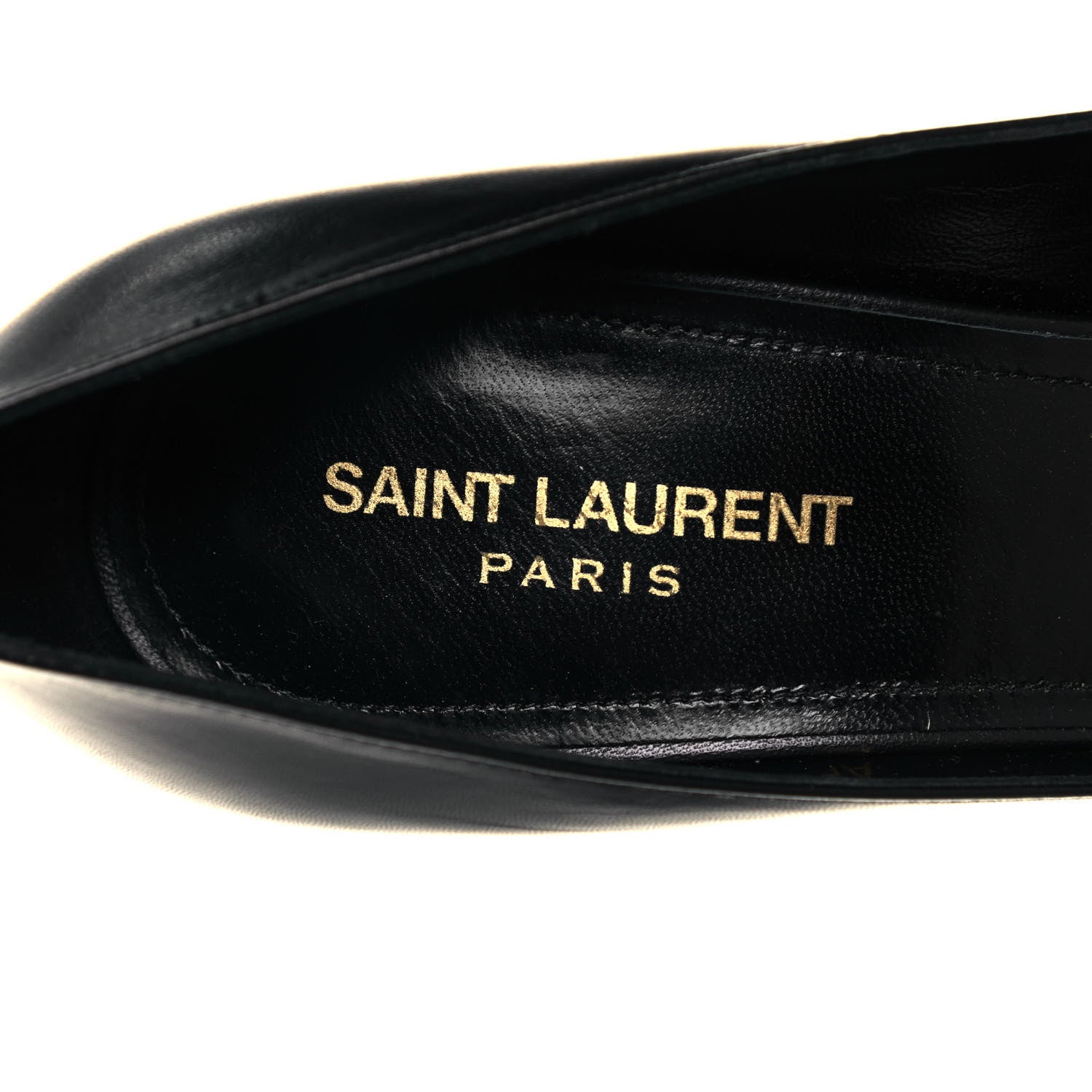 Saint Laurent Calfskin Zoe 85 Pumps 40 Black 7 of 9
