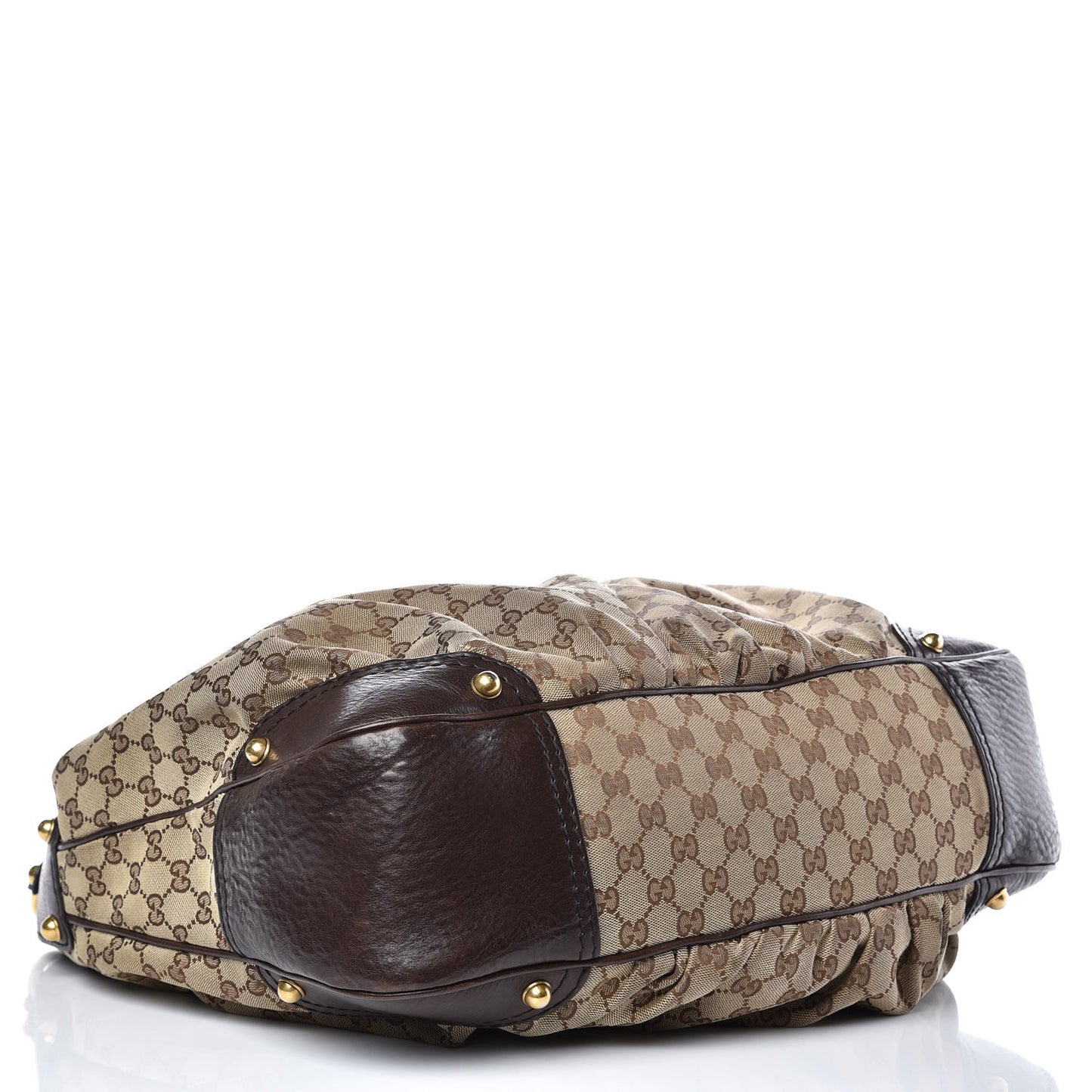 Monogram Large Jockey Hobo Dark Brown