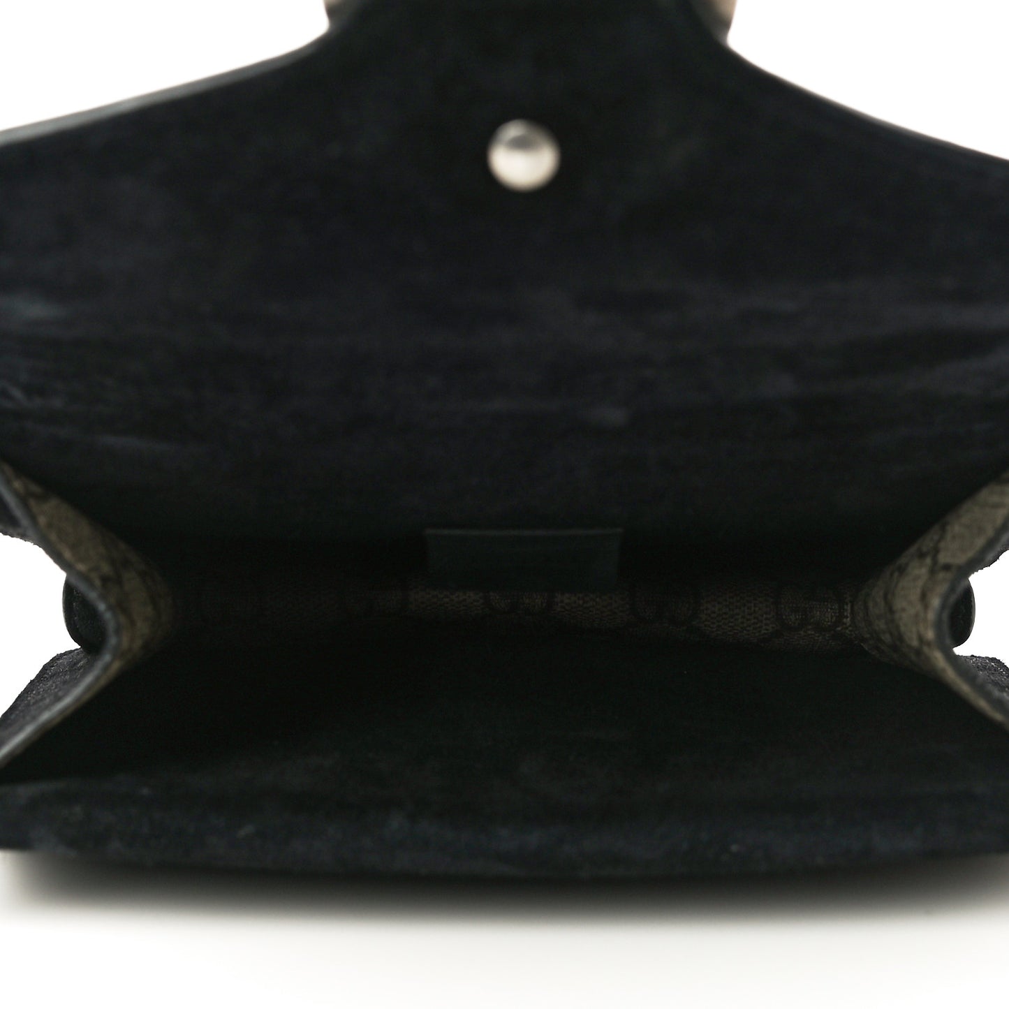 GG Supreme Monogram Mini Dionysus Shoulder Bag Black