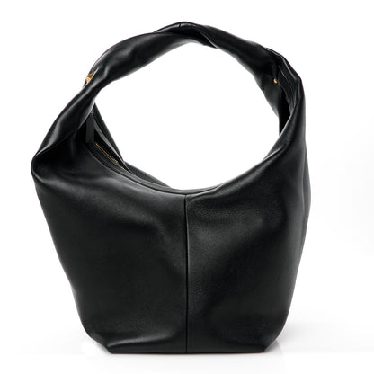 Valentino Garavani Nappa Large Roman Stud Hobo Black 1 of 12