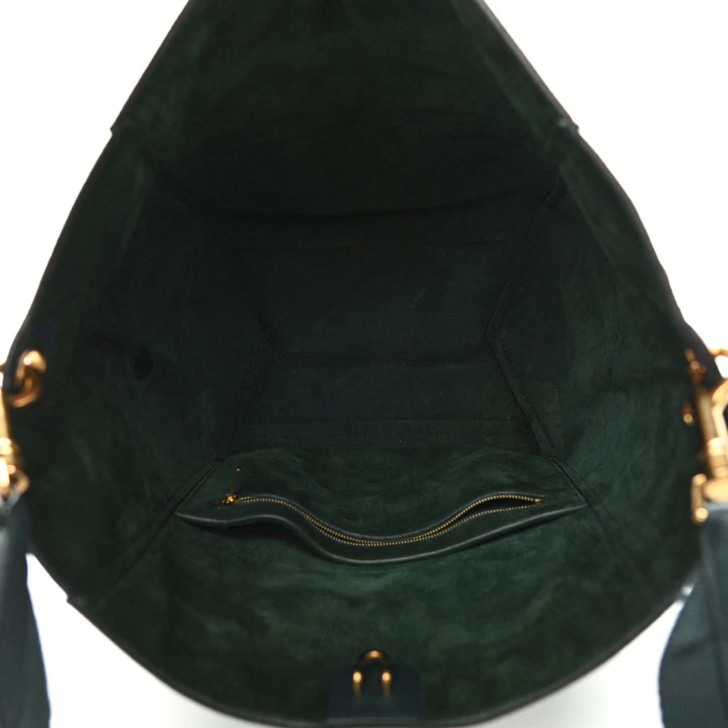 Soft Grained Calfskin Sangle Bucket Bag Amazone