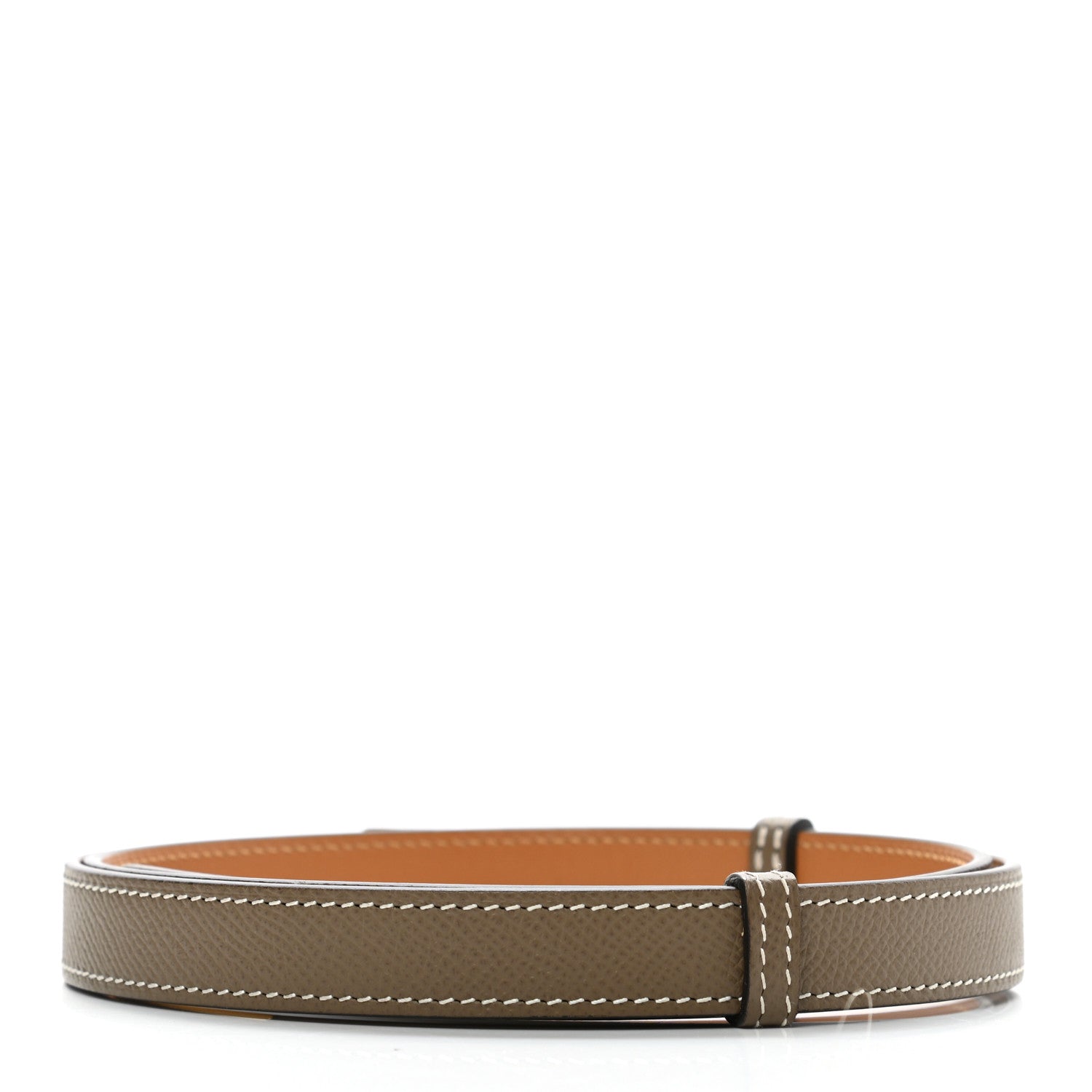 Hermes Epsom Kelly Belt Etoupe 2 of 4