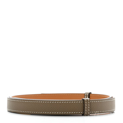 Hermes Epsom Kelly Belt Etoupe 2 of 4