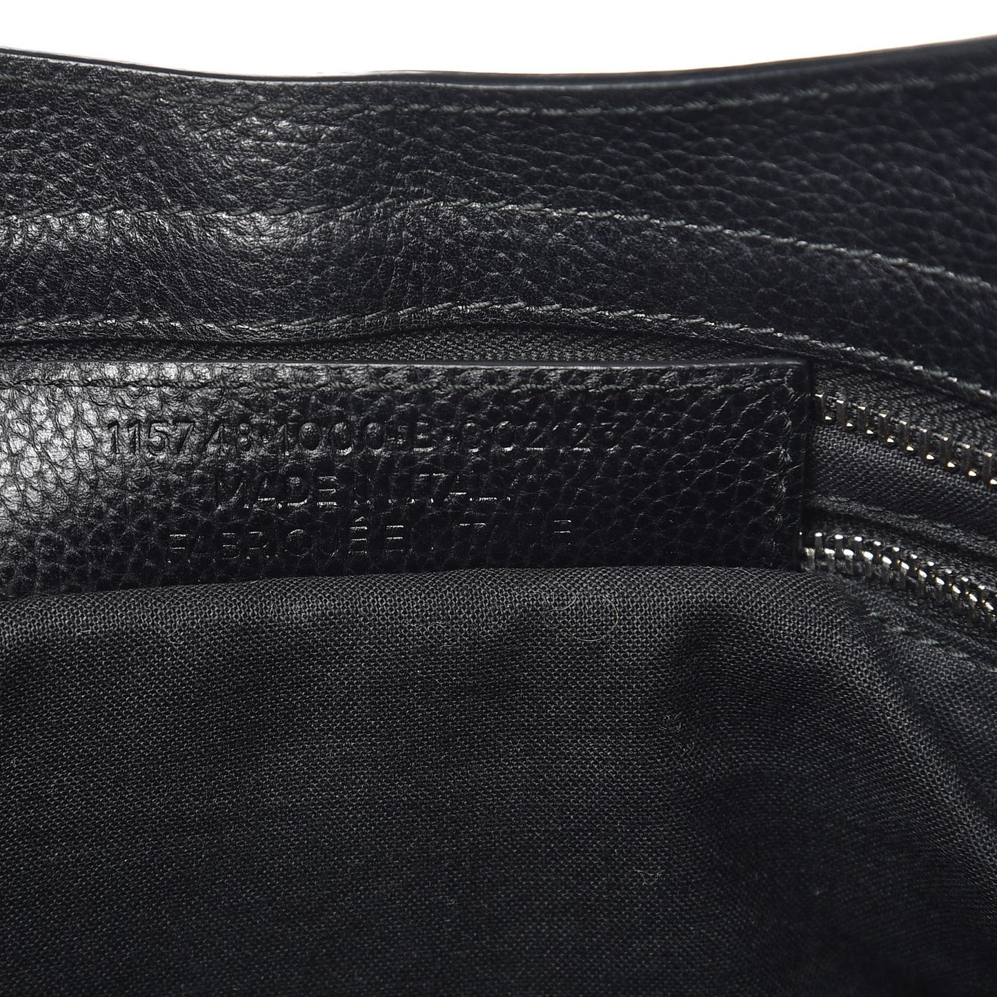 Vibrato Calfskin Classic Silver Hardware City Black