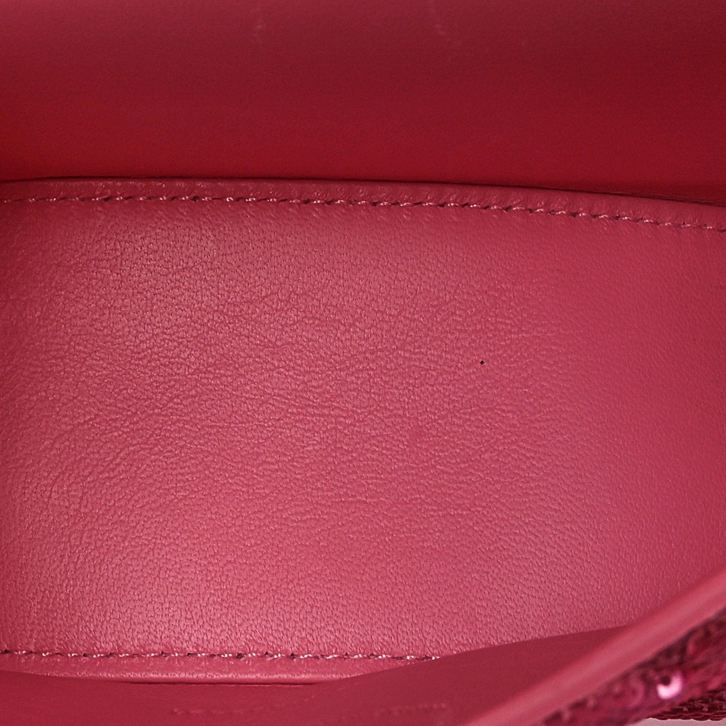 Sequin Hourglass Top Handle Bag XS Pink