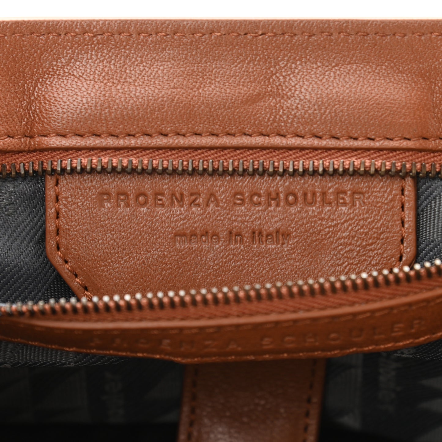 Lambskin Large PS1 Satchel Saddle