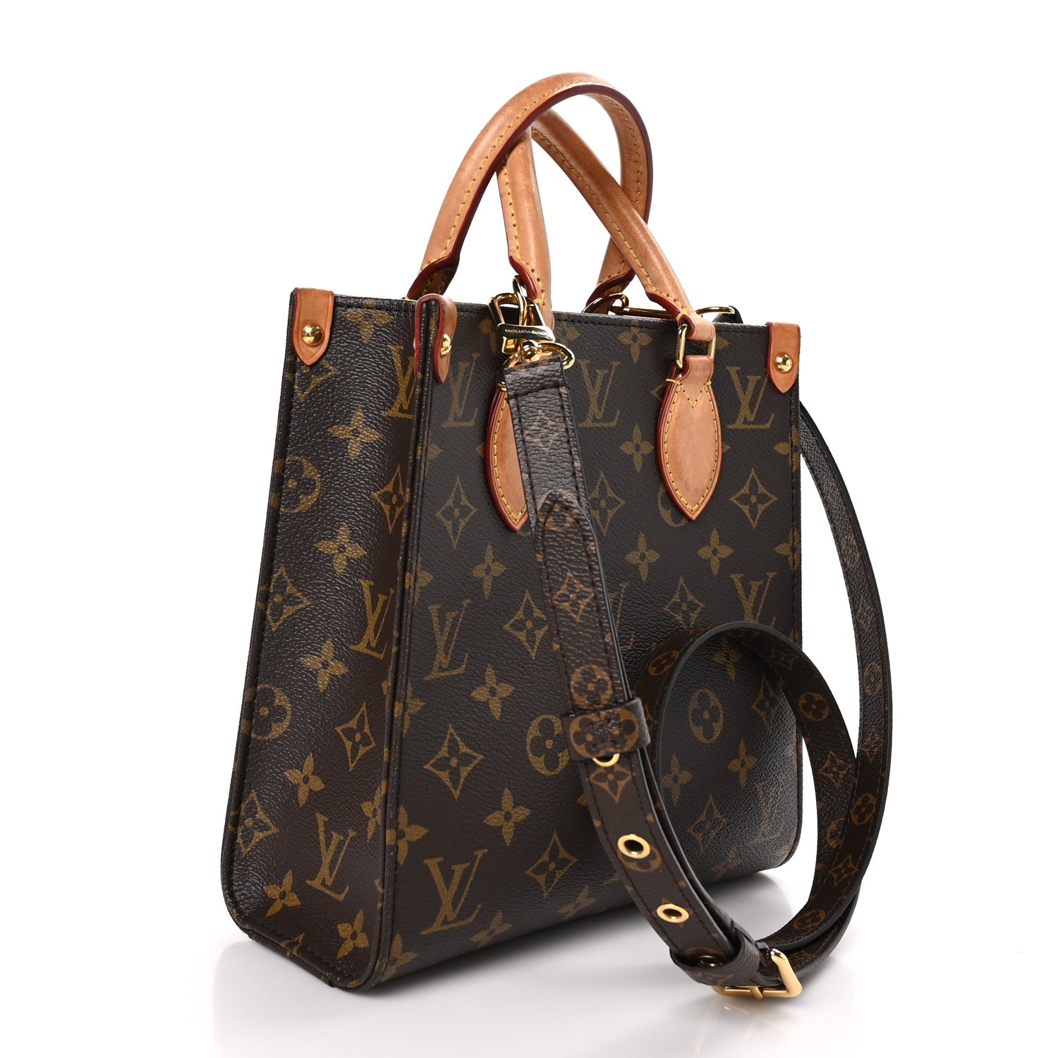 Louis Vuitton Monogram Sac Plat BB 3 of 13