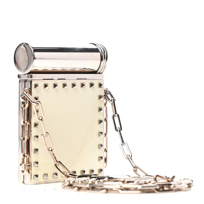Valentino Garavani Rockstud Lipstick Holder Minaudiere Ivory 3 of 7