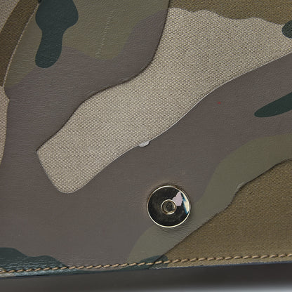 Valentino Garavani Nappa Canvas Camouflage Rockstud Wristlet Clutch Multicolor 11 of 11
