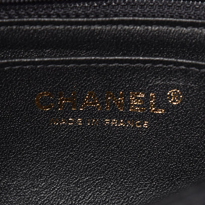 Chanel Lambskin Quilted Mini Rectangular Flap Black 7 of 13