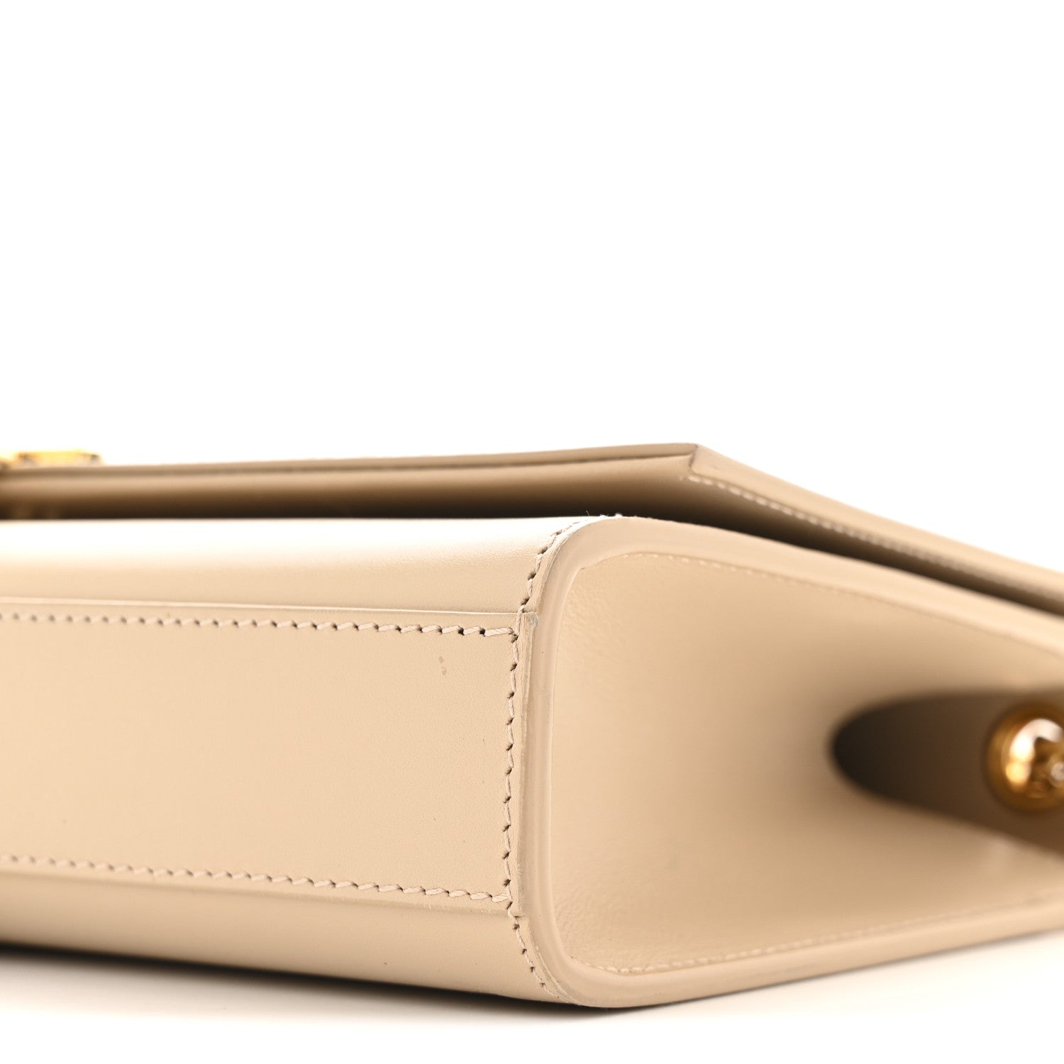 Saint Laurent Smooth Calfskin Medium Classic Monogram Kate Tassel Satchel Nude Powder 10 of 14