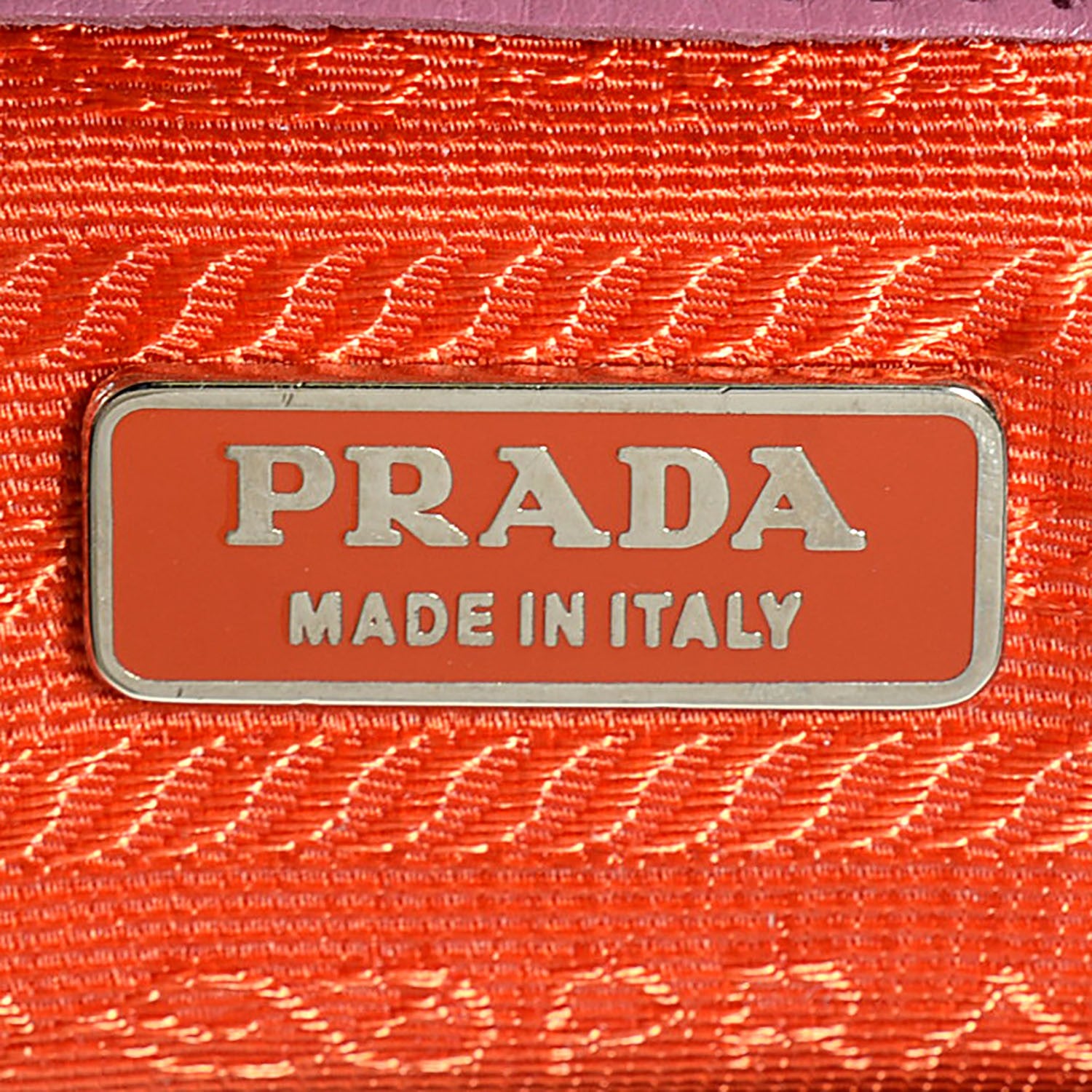 Prada Glace Calf Detachable Chain Clutch Pink 6 of 9
