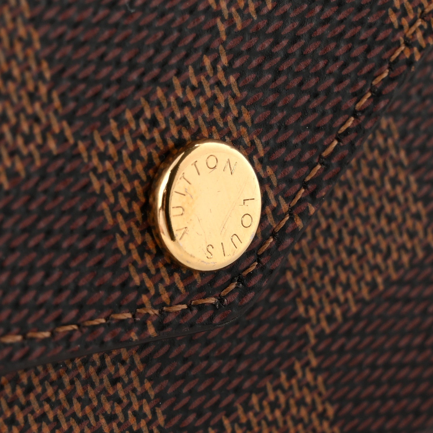 Louis Vuitton Damier Ebene Pochette Felicie Chain Wallet 11 of 13
