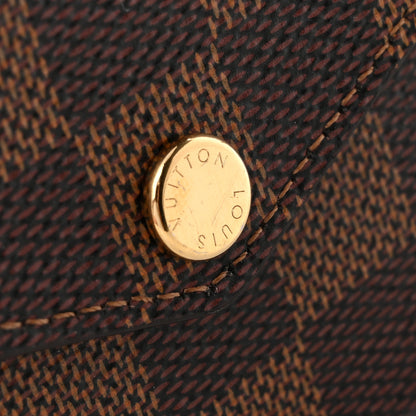 Louis Vuitton Damier Ebene Pochette Felicie Chain Wallet 11 of 13