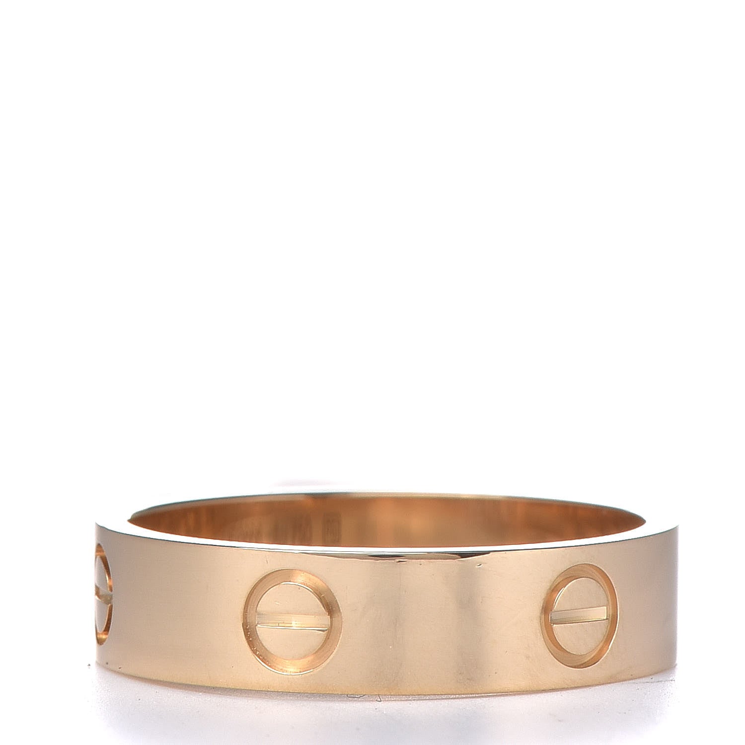 Cartier 18K Yellow Gold 5.5mm LOVE Ring 63 10.25 3 of 5