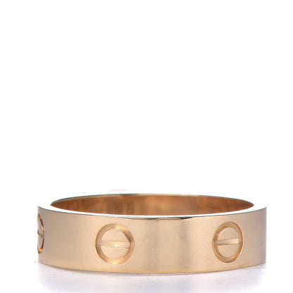 Cartier 18K Yellow Gold 5.5mm LOVE Ring 63 10.25 3 of 5