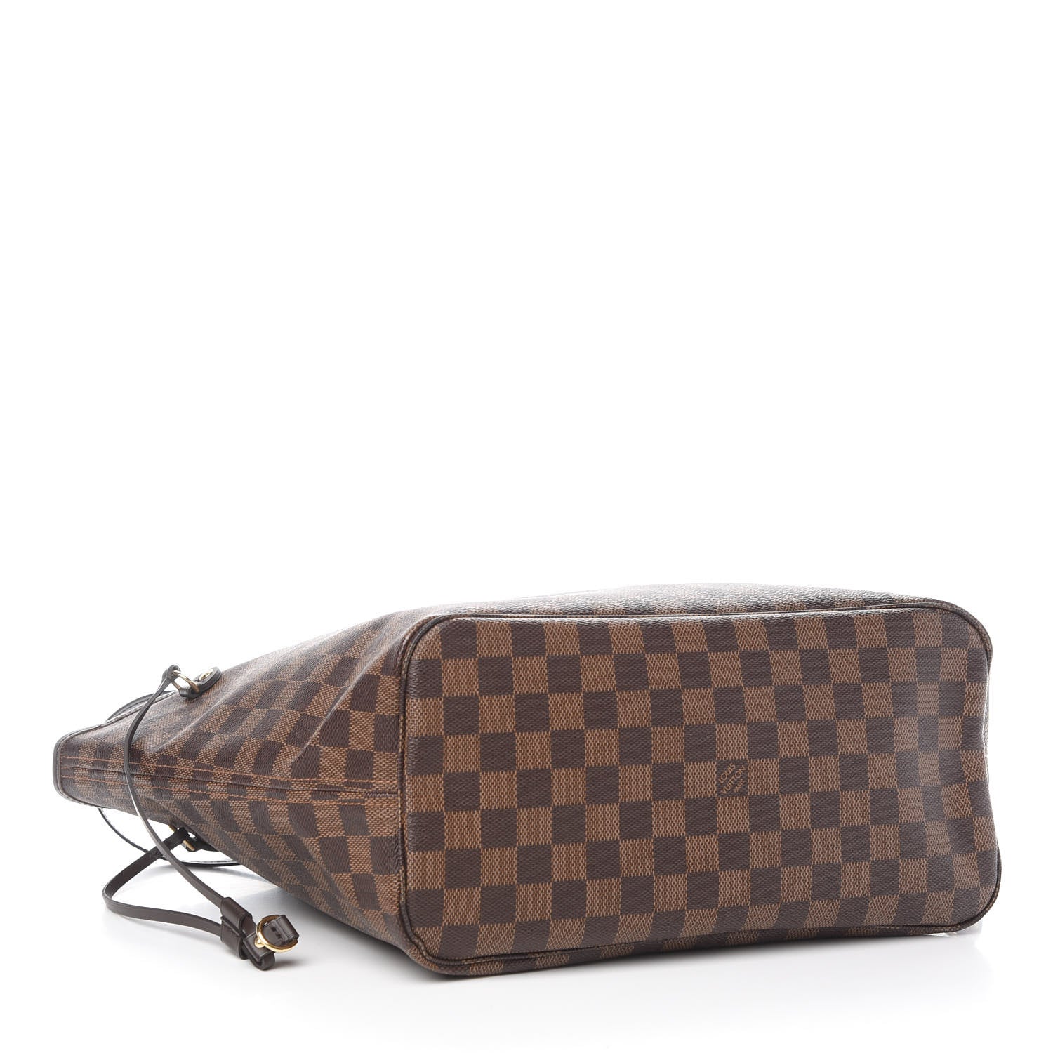 Louis Vuitton Damier Ebene Neo Neverfull MM Rose Ballerine 6 of 12