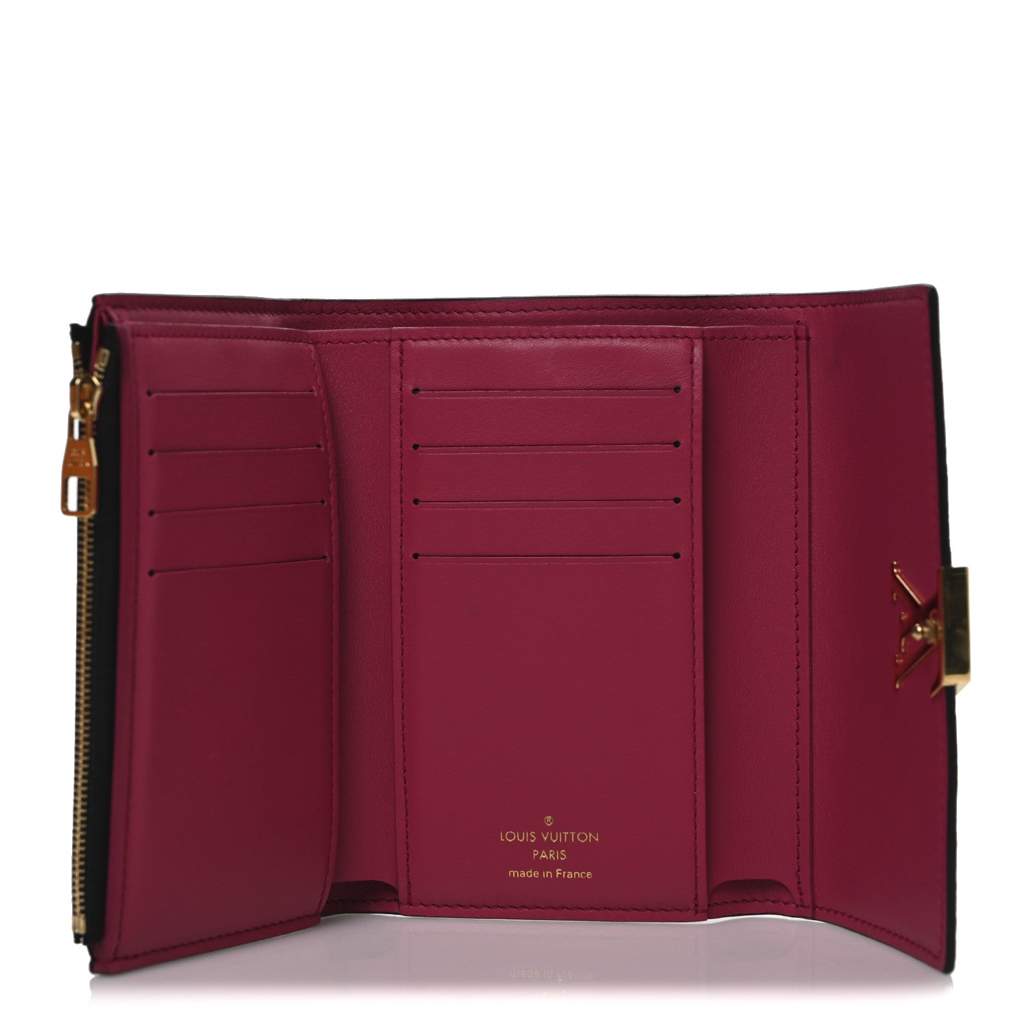 Louis Vuitton Taurillon Capucines Compact Wallet Black 5 of 7