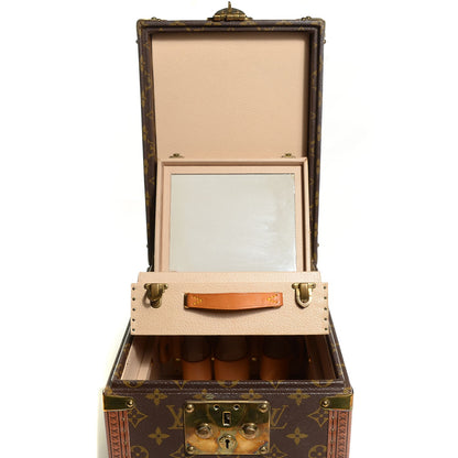 Louis Vuitton Monogram Boite Flacons Beauty Train Trunk Case 7 of 9