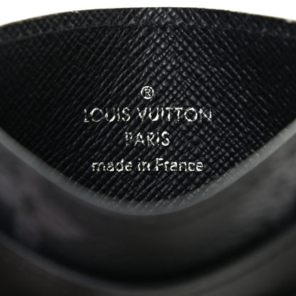 Louis Vuitton Monogram Eclipse Porte-Cartes Double Card Holder 6 of 7