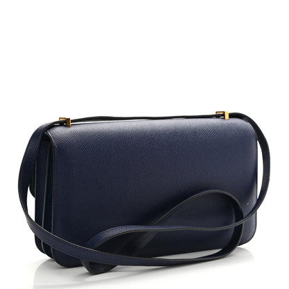 Hermes Epsom Constance Elan 25 Bleu Saphir 3 of 11