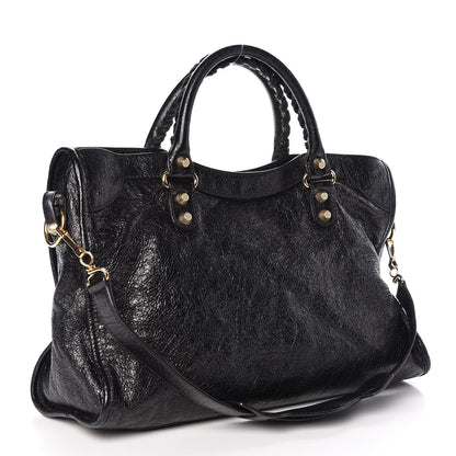 Balenciaga Agneau Giant 12 Gold Hardware City Black 4 of 10