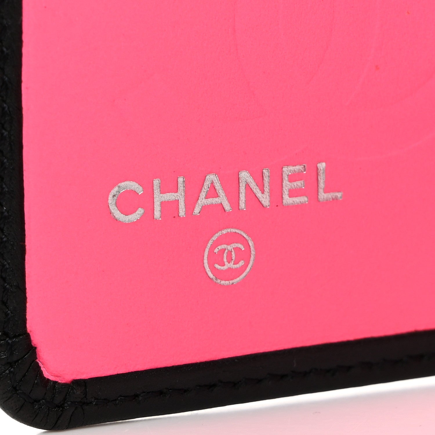 Chanel Calfskin Quilted Cambon Yen Wallet Black 6 of 9