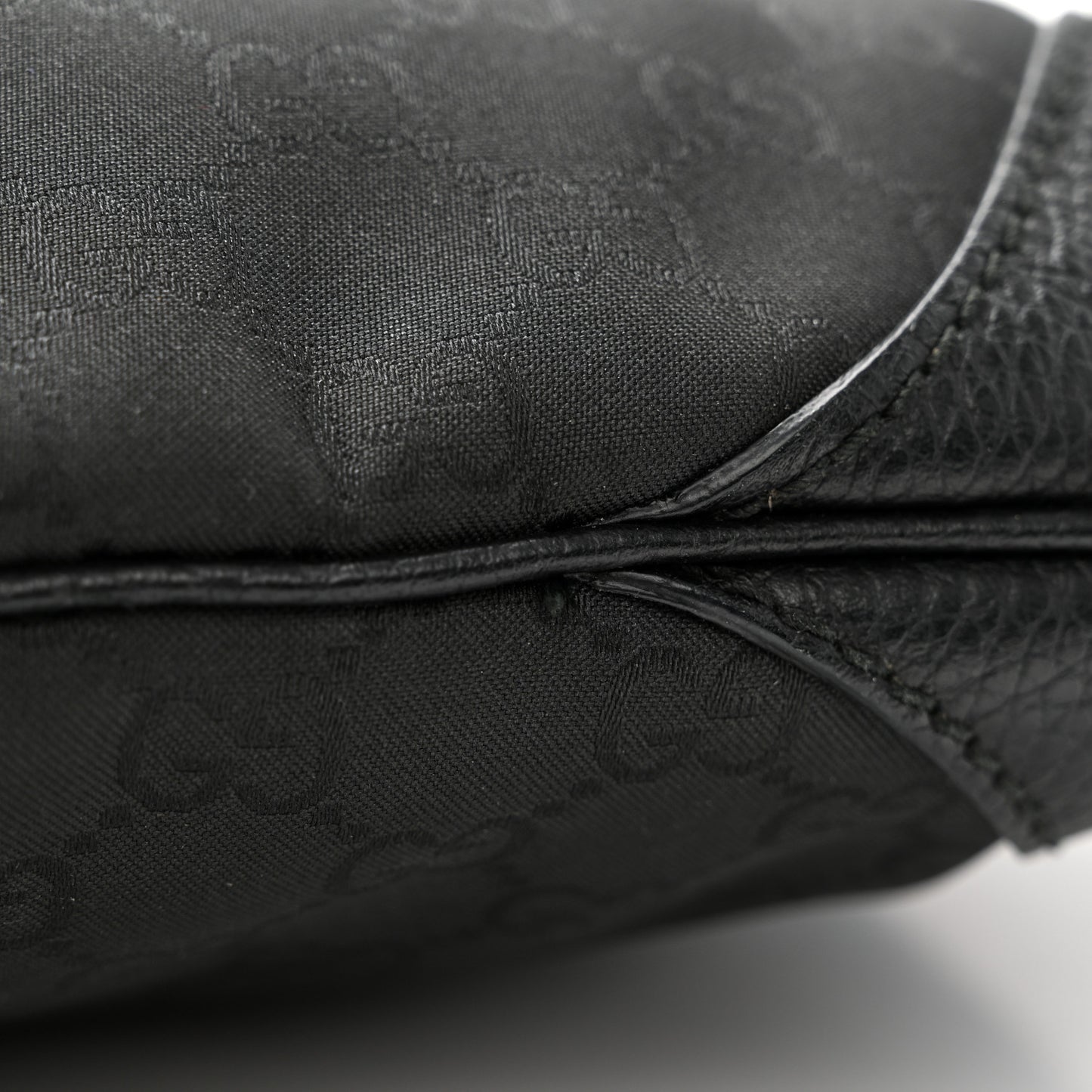 Monogram Shoulder Bag Black