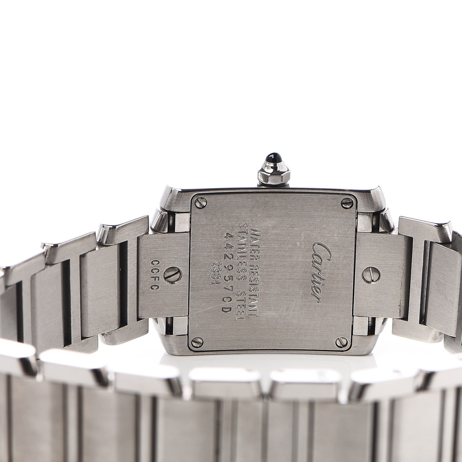 Cartier Stainless Steel 20mm Tank Francaise Quartz Watch 5 of 6