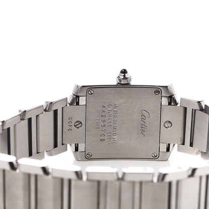 Cartier Stainless Steel 20mm Tank Francaise Quartz Watch 5 of 6