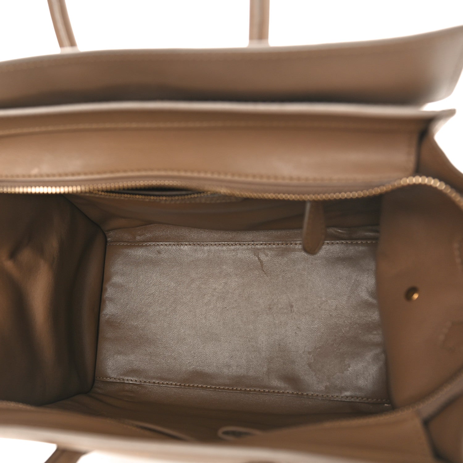 Celine Smooth Calfskin Mini Luggage Camel 5 of 14