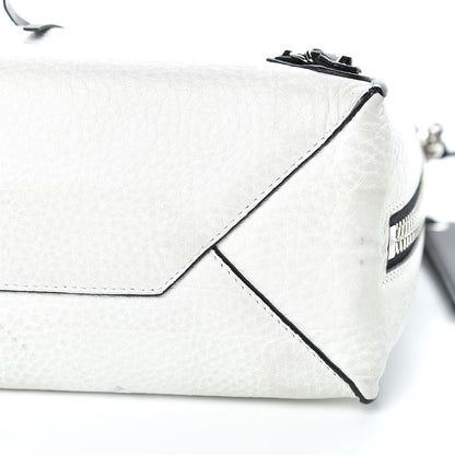 Balenciaga Veau Papier A6 Zip Around Tote White Black 11 of 18
