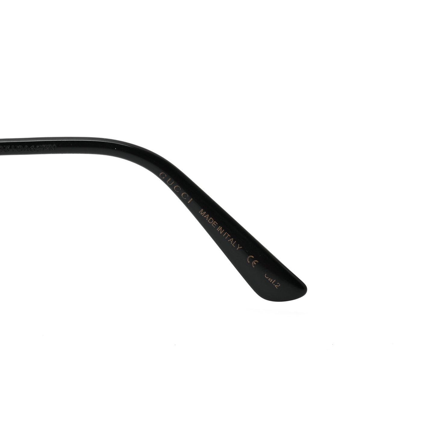 Metal Crystal Cat Eye Sunglasses GG0046S Gold