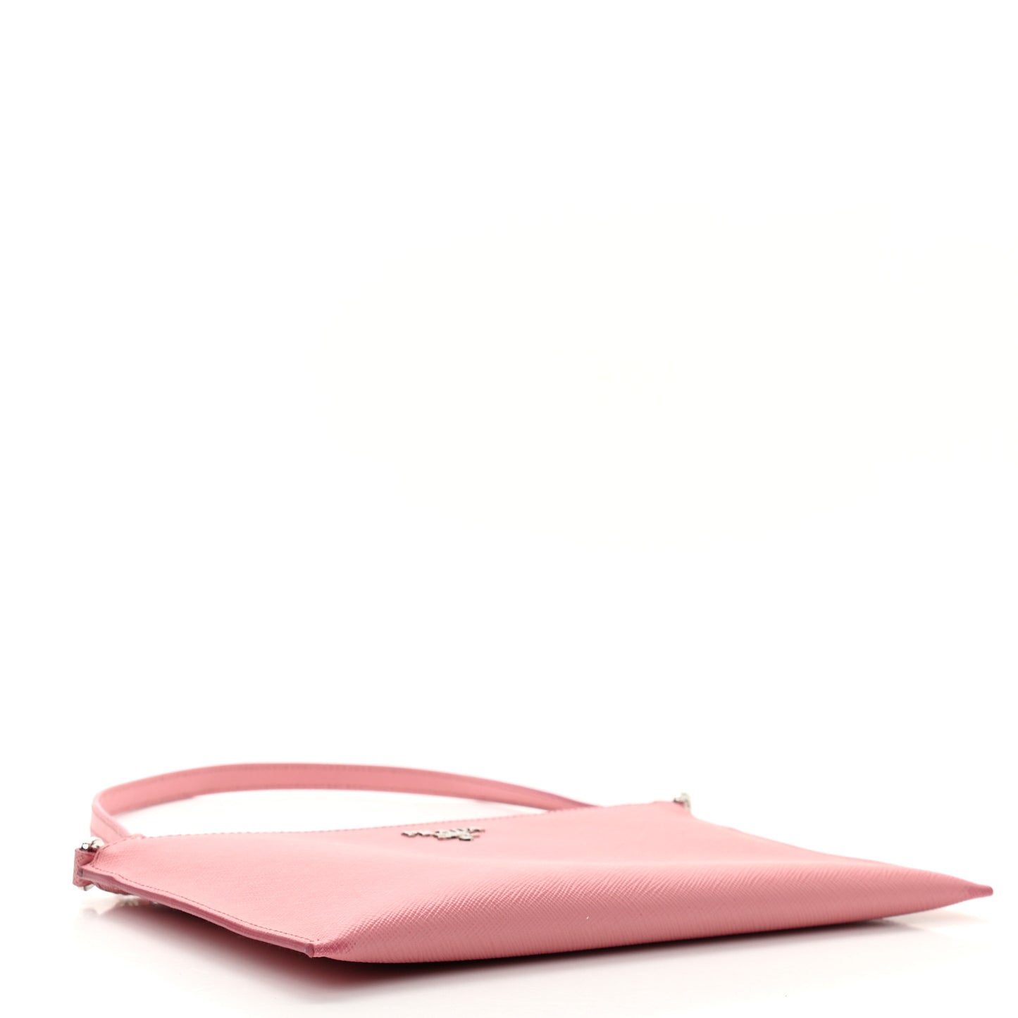 Saffiano Flat Zip Wristlet Petalo