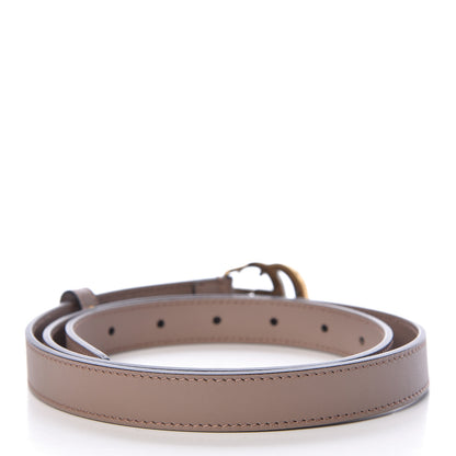 Gucci Calfskin Double G 20mm Belt 90 36 Porcelain Rose 3 of 7