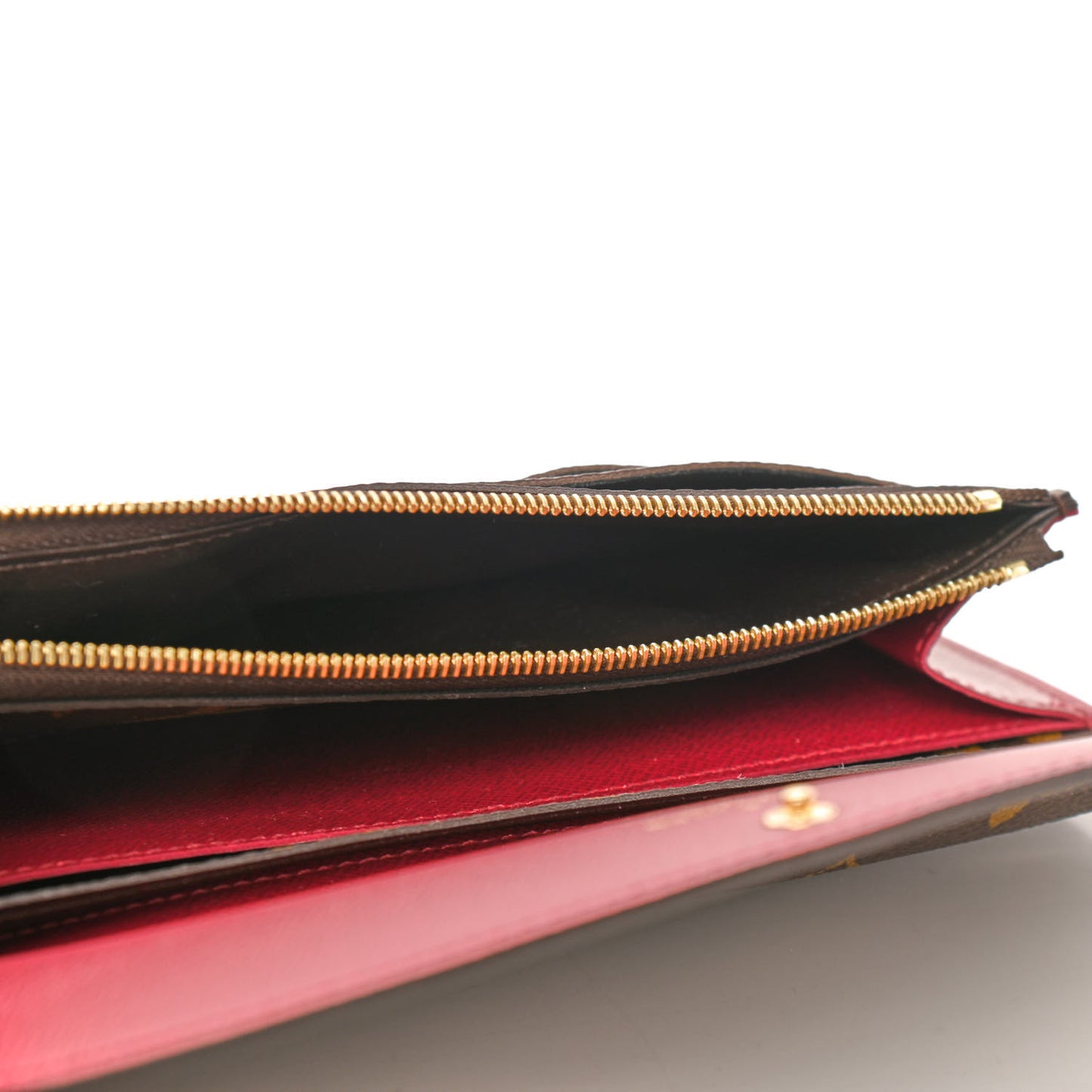 Monogram Emilie Wallet Fuchsia